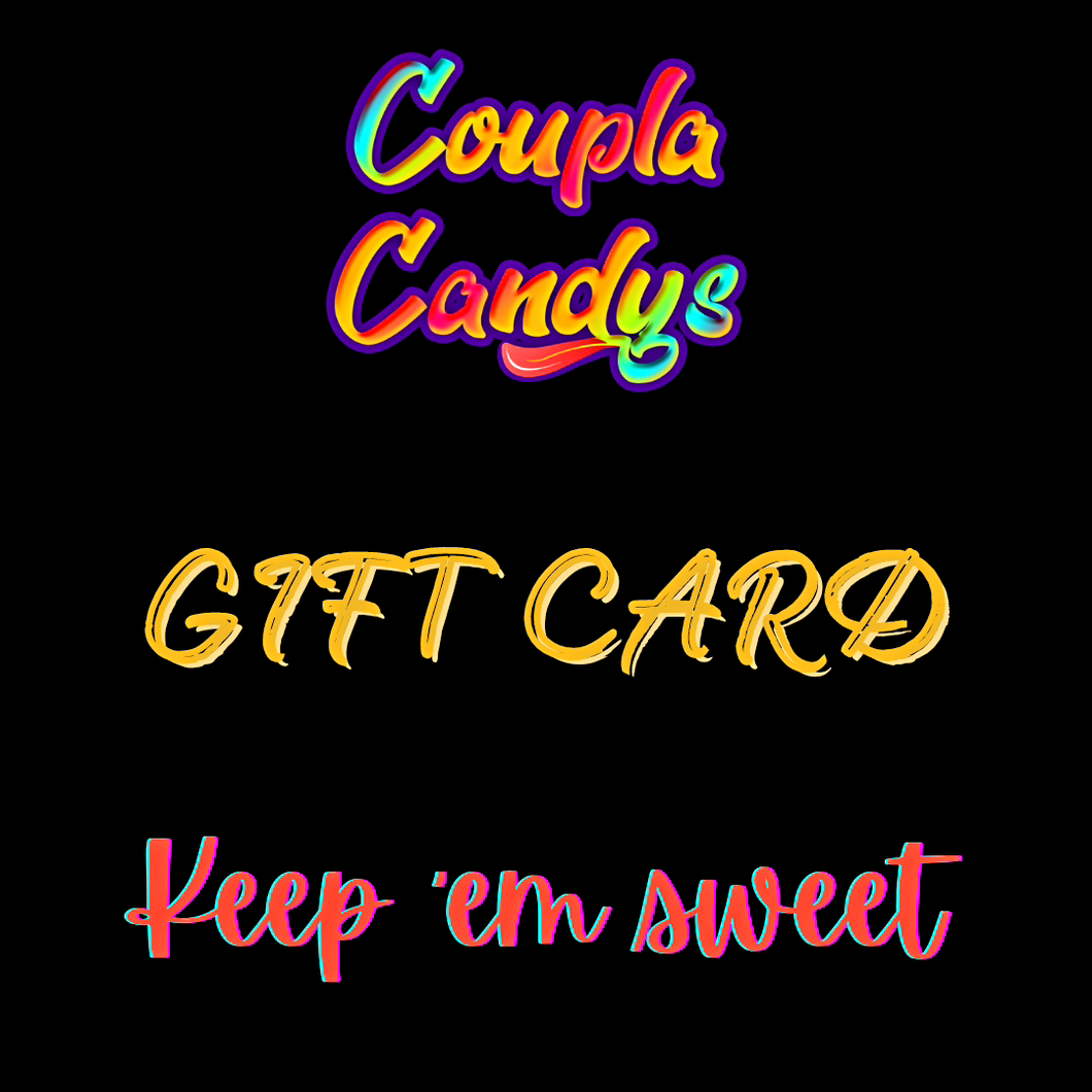 Coupla Candys Gift Card